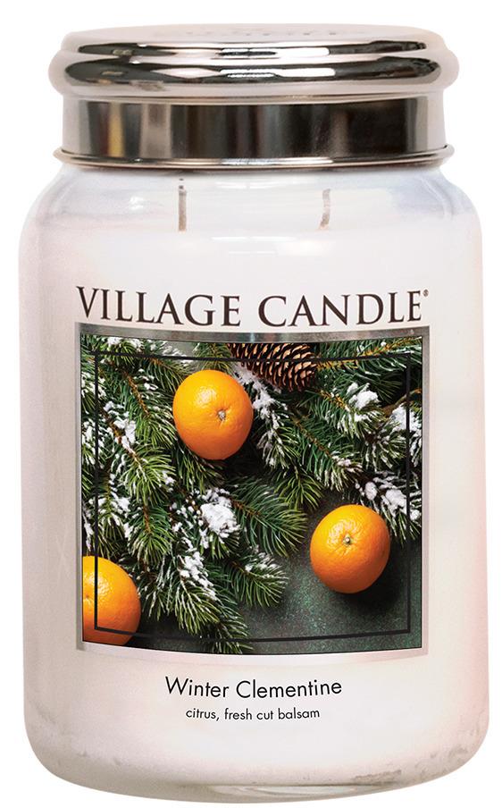 Village Candle Duftglas "Winter Clementine" Large