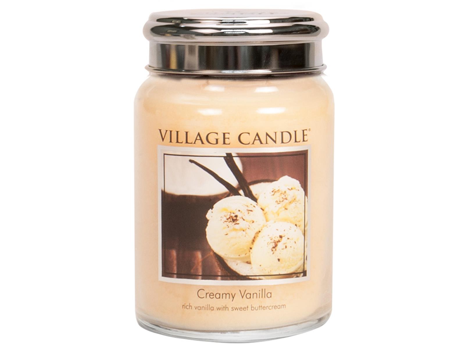 Village Candle Duftglas "Creamy Vanilla" Large