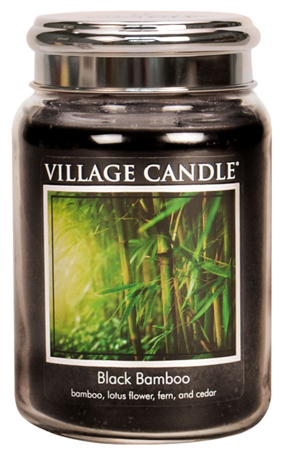 Village Candle Duftglas "Black Bamboo" Large