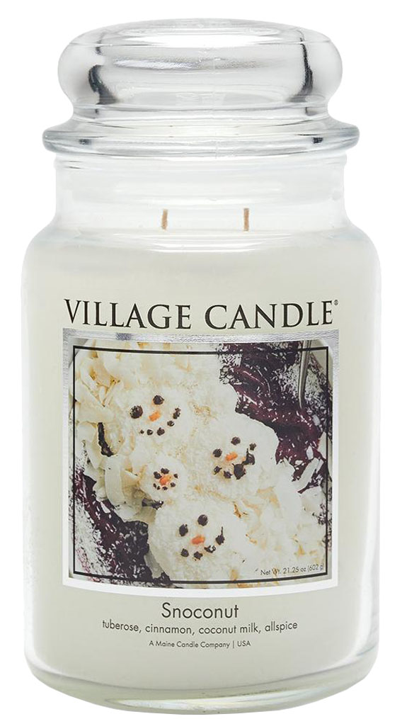 Village Candle Duftglas "Snoconut" Large