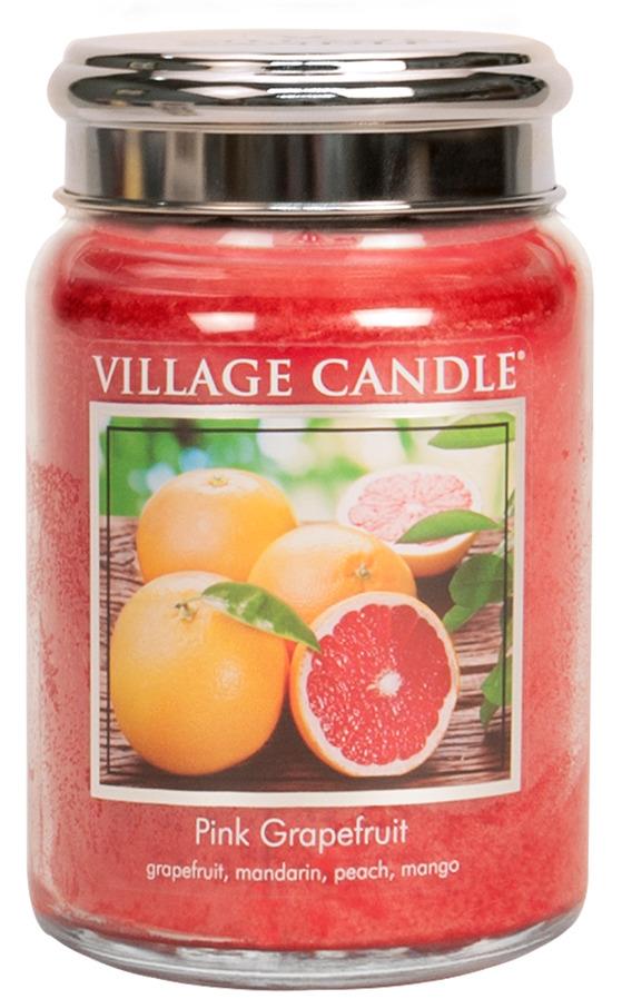 Village Candle Duftglas "Pink Grapefruit" Large