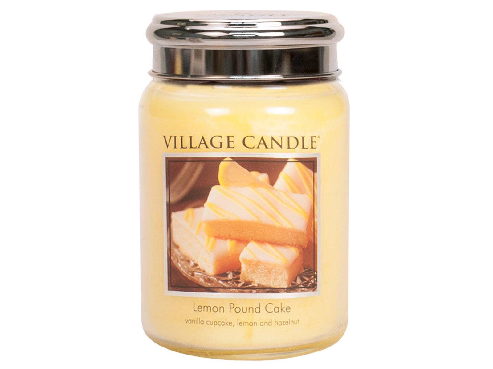 Village Candle Duftglas "Lemon Pound Cake" Large