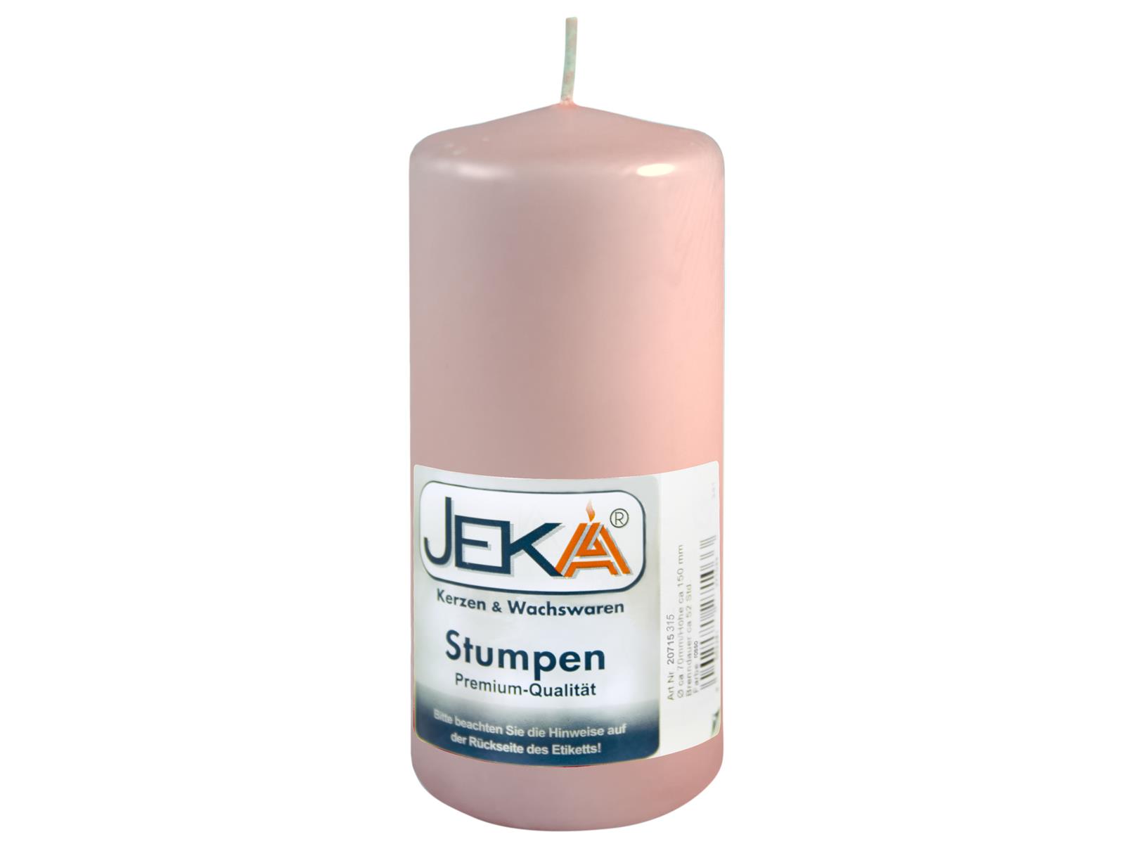 Stumpenkerze 70/150 mm, blush