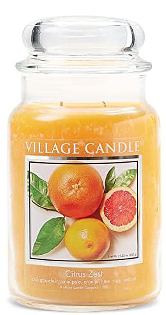 Village Candle Duftglas "Citrus Zest" Large