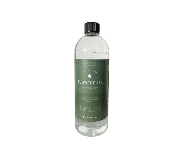 Tenderflame Organic Brennstoff – 1 Liter Umweltfreundliches Bio-Tenderfuel für lange Flammen